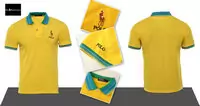 jogging tee shirt cotton polo ralph lauren man polo yellow